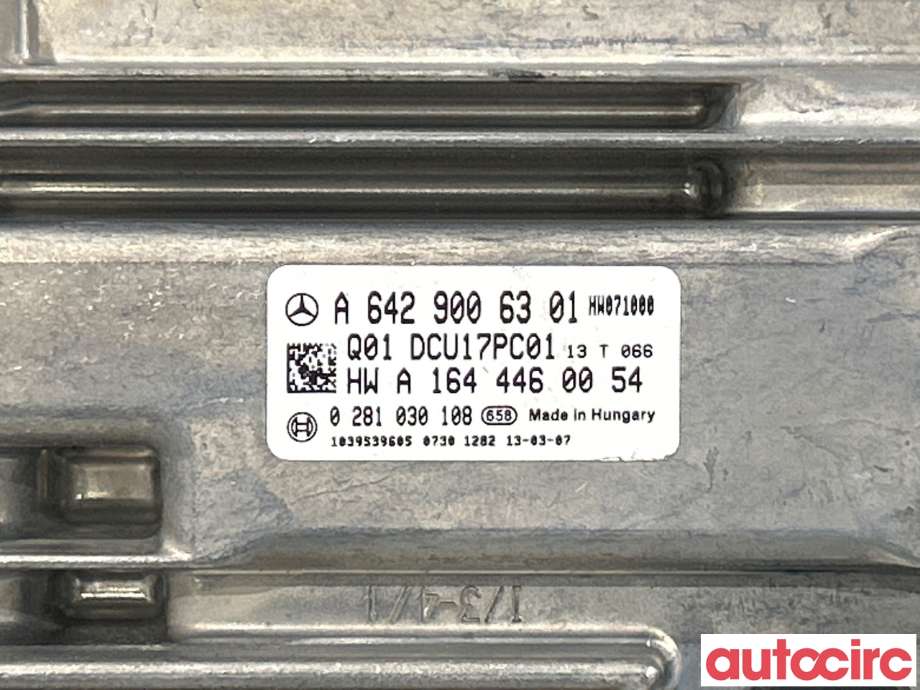 Styreenhet diverse til Mercedes ML 2011-2015 (Fase 1) (W166) (W166) (MERCEDES|A6429007201|A6429006301)