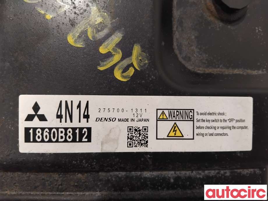 Styreenhet motor til Mitsubishi Outlander 2010-2012 (Type II, Fase 2)  (MITSUBISHI|1860B812|275700-1311)
