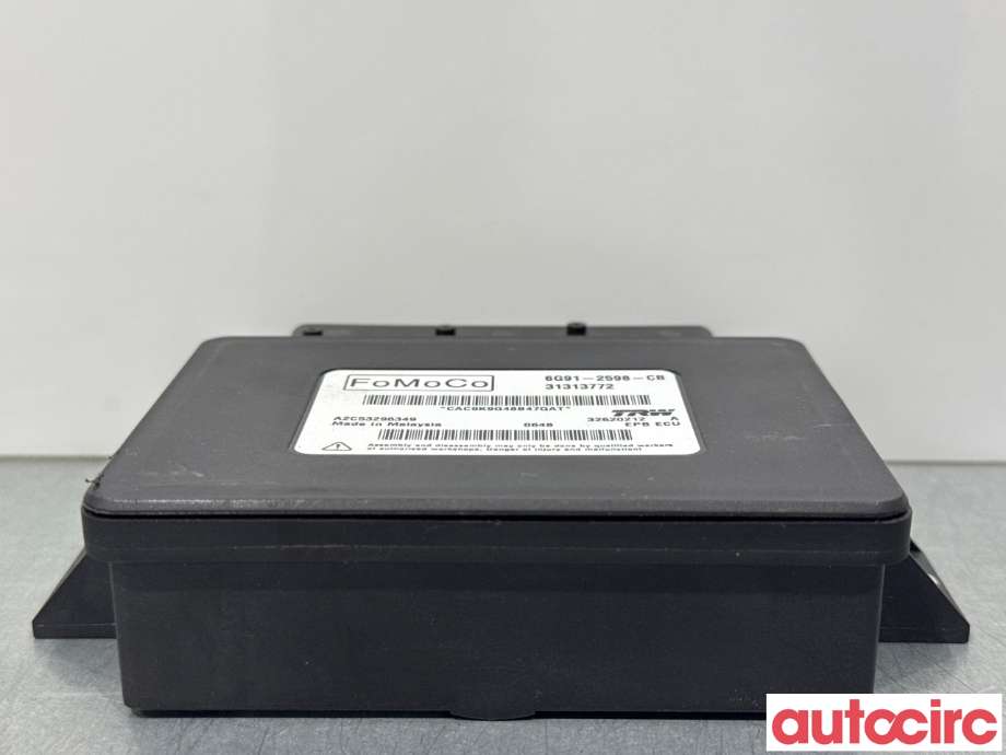 Styreenhet elektrisk parkbrems (EPB - Electric Parking Brake) til Volvo V70 2007-2013 (Type III, Fase 1)  (VOLVO|31341542|32620212|31313772)