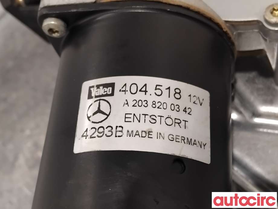 Viskermotor frontrute til Mercedes C-Klasse 2000-2004 (Fase 1) (W203) (W203) (MERCEDES|A2038200342|404518)