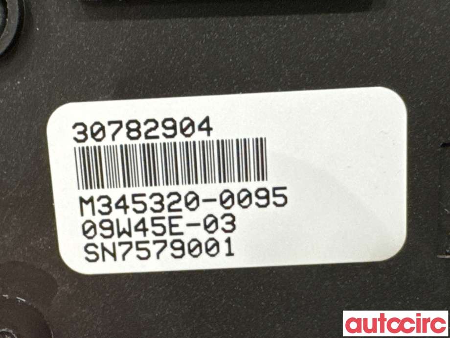 Varmeapparat betjening til Volvo V70 2007-2013 (Type III, Fase 1)  (VOLVO|30782904|)