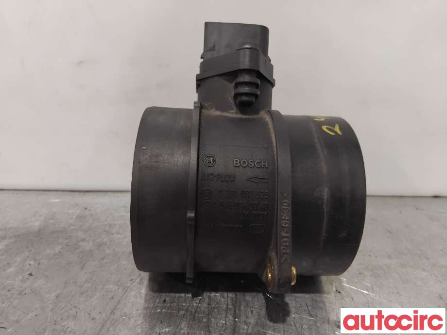 Luftmengde/luftmassemåler til Mercedes C-Klasse 2000-2004 (Fase 1) (W203) (W203) (MERCEDES|A6460940048|0281002535)