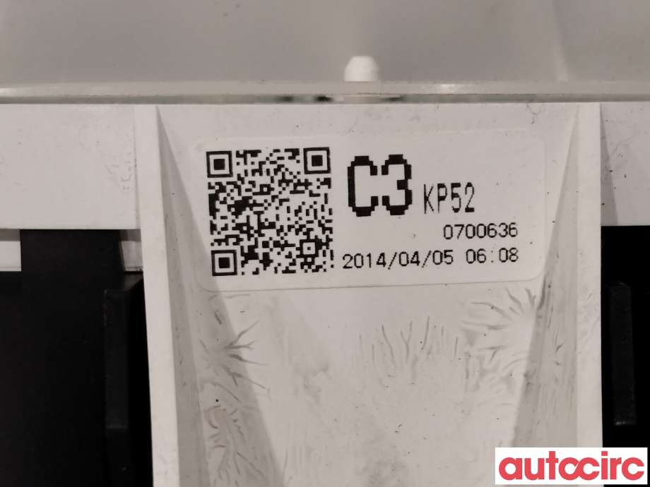 Instrumentpanel til Mazda CX-5 2012-2017 (Type I)  (MAZDA|KP5255471A)