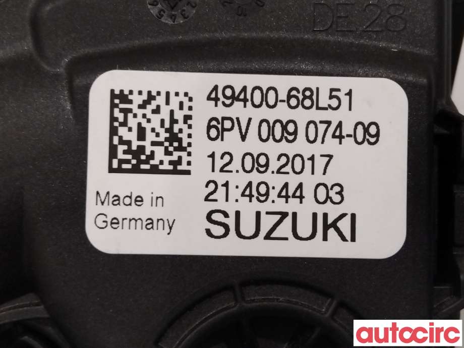 Pedal gass til Suzuki SX4 S-CROSS 2013-->> (Type II) (SUZUKI|49400-68L51|49400-68L51-000)