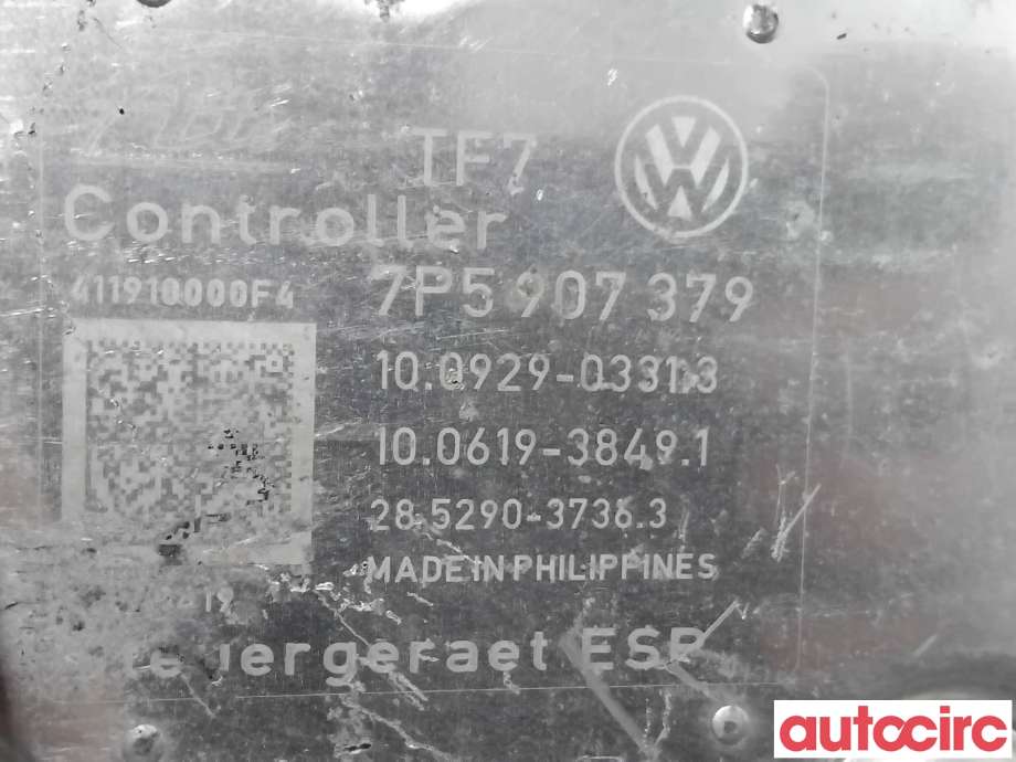 ABS sentral til Porsche Cayenne 2010-2017 (92A) (92A) (PORSCHE|95835595500|100929-03313|95835595504)