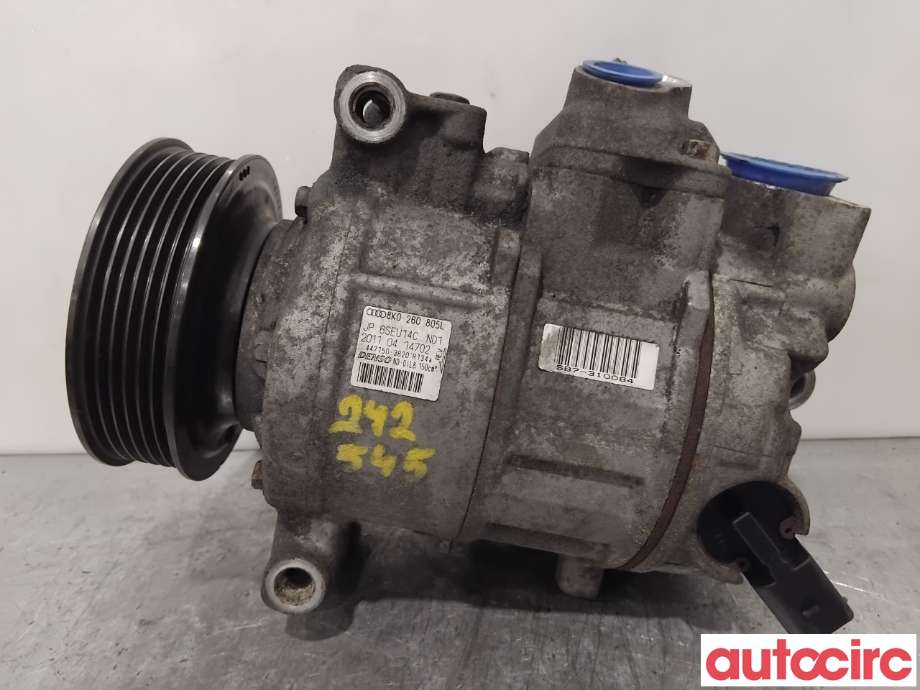 Aircondition kompressor til Audi A5 2007-2016 (Type I)  (AUDI|8K0260805L|447150-3620)