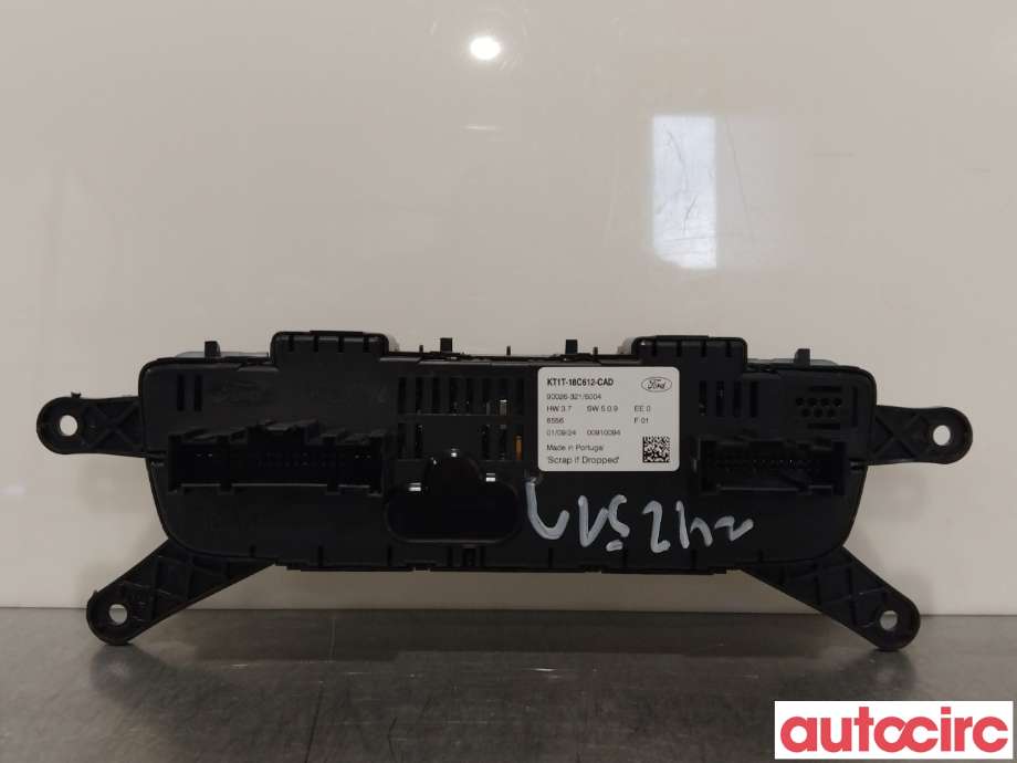 Varmeapparat betjening til Ford Transit Connect 2018-->> Type II, Fase 2  (FORD|2595986||KT1T-18C612-CAD)