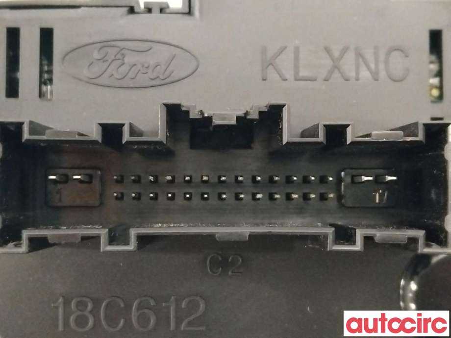 Varmeapparat betjening til Ford Transit Connect 2018-->> Type II, Fase 2  (FORD|2595986||KT1T-18C612-CAD)