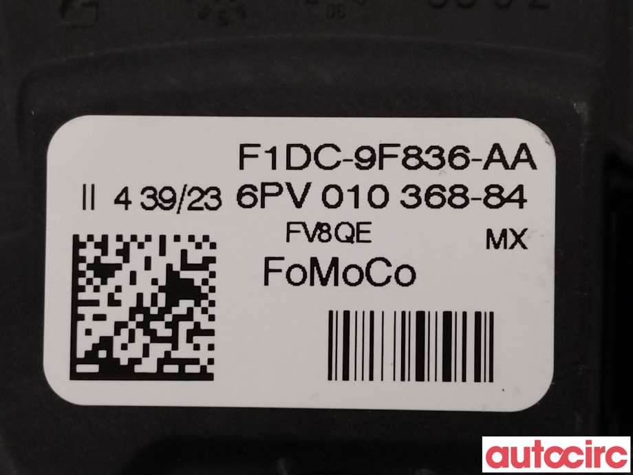 Pedal gass til Ford Transit Connect 2018-->> Type II, Fase 2 (FORD|1872196|6PV010368-84|F1DC-9F836-AA)