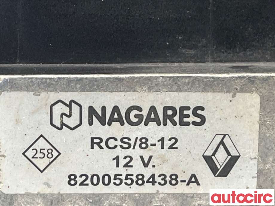 Rele gløde til Nissan Qashqai 2014-2021 (Type II)  (NISSAN|1106700Q0E|RCS8-12|8200558438)