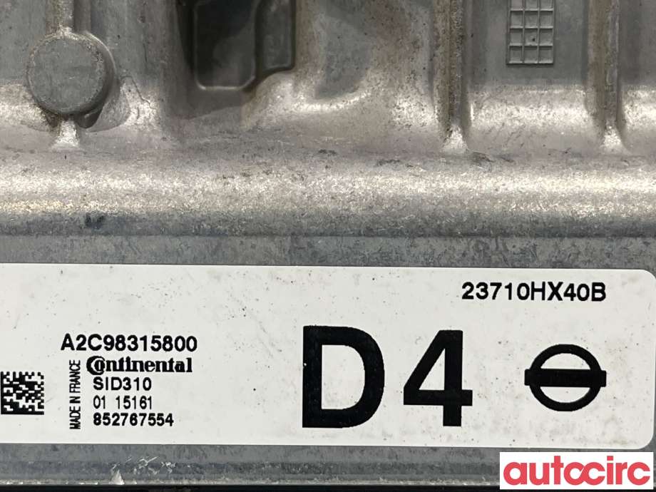 Styreenhet motor til Nissan Qashqai 2014-2021 (Type II) (NISSAN|23710HX40A|A2C98315800|23710HX40B)