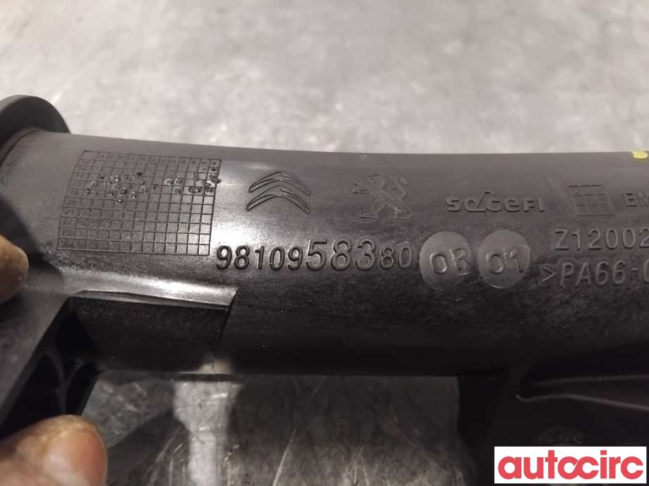 Turbo rør til Peugeot Partner 2015-2019 (Type II, Fase 2) (PEUGEOT|9810958380||9831710780)