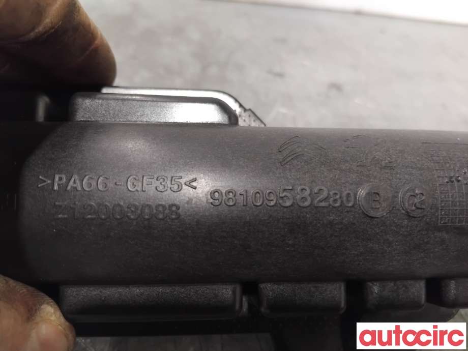 Turbo rør til Peugeot Partner 2015-2019 (Type II, Fase 2)  (PEUGEOT|9810958280|)