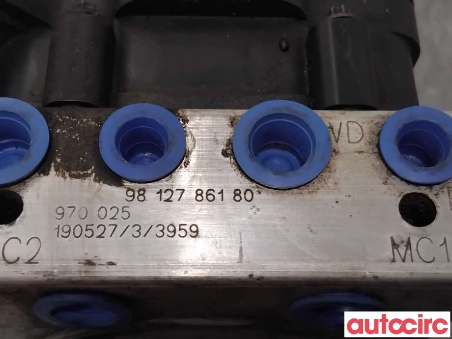 ABS sentral til Peugeot Partner 2015-2019 (Type II, Fase 2)  (PEUGEOT|1682602480|0265290598|9812786180)