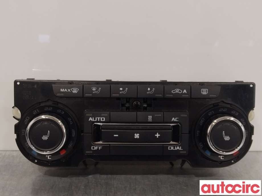 Varmeapparat betjening til Škoda Superb, 2008-2015 (Type II)  (SKODA|3T0907044BG)