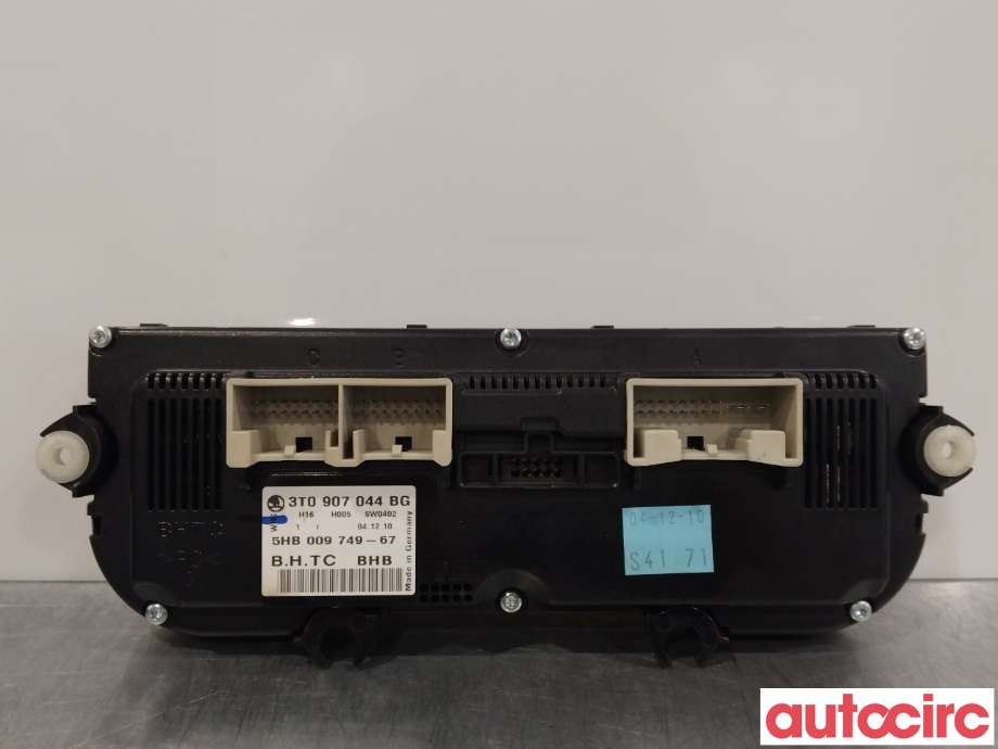 Varmeapparat betjening til Škoda Superb 2008-2015 (Type II)  (SKODA|3T0907044BG)