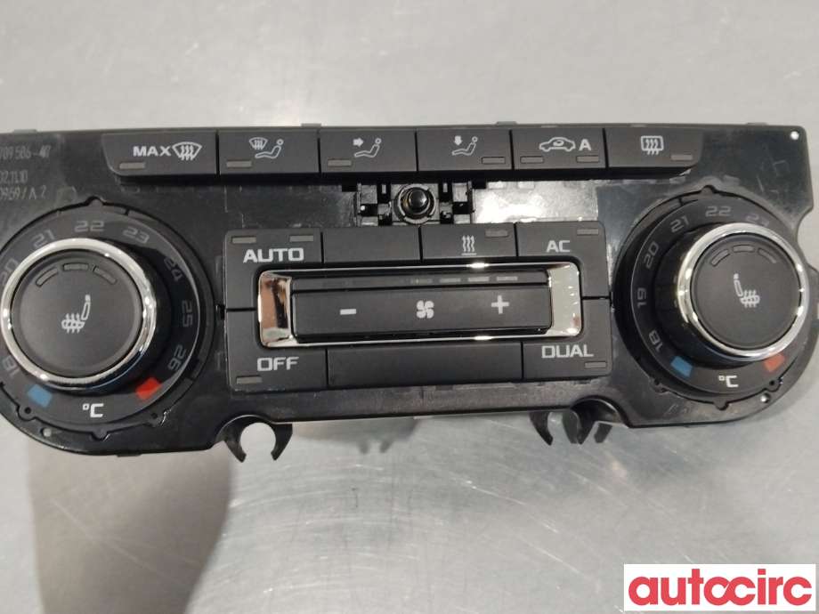 Varmeapparat betjening til Škoda Superb 2008-2015 (Type II)  (SKODA|3T0907044BG)