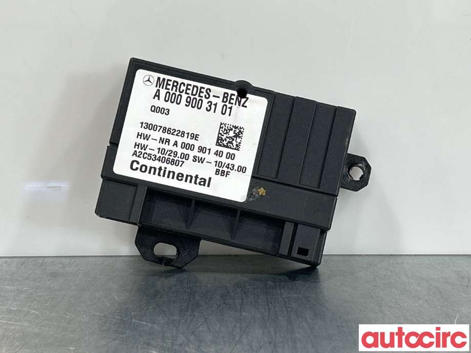 Styreenhet drivstoffpumpe til Mercedes ML, 2011-2015 (Fase 1) (W166) (W166) (MERCEDES|A0009003101)