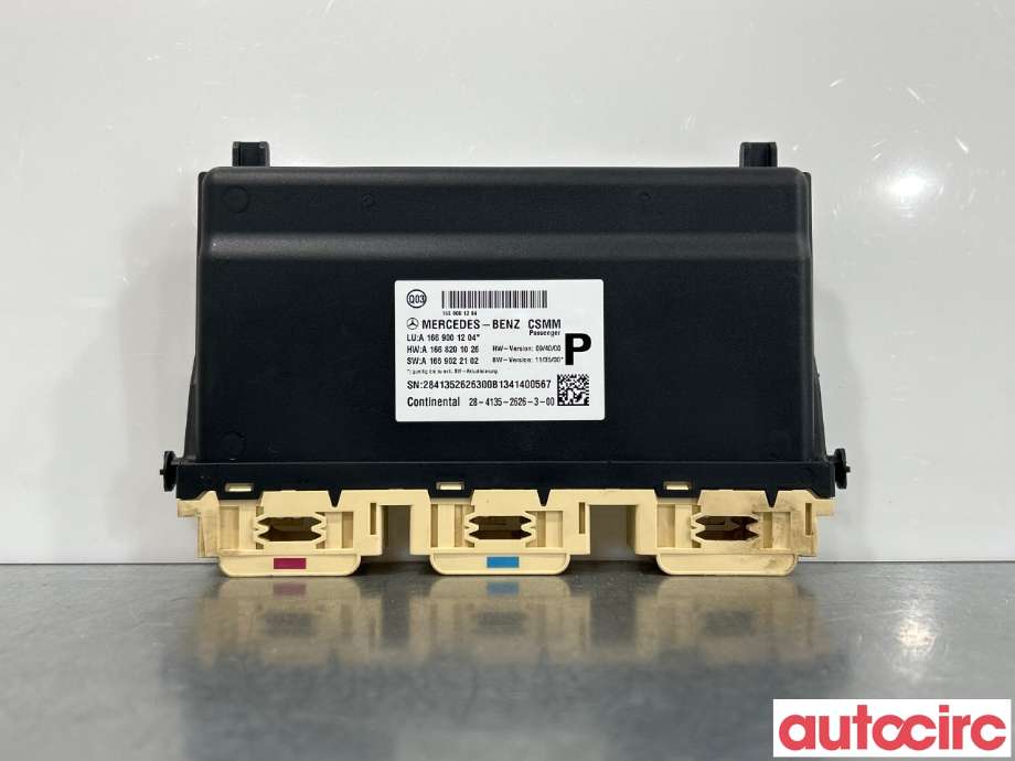 Styreenhet sete til Mercedes ML, 2011-2015 (Fase 1) (W166) (W166) (MERCEDES|A1669008606)