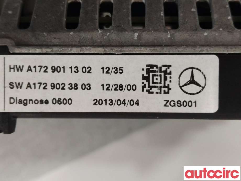 Instrument kjørecomputer til Mercedes ML 2011-2015 (Fase 1) (W166) (W166) (MERCEDES|A1729003904)