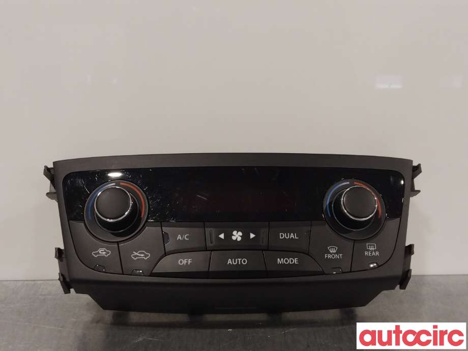 Varmeapparat betjening til Suzuki SX4 S-CROSS, 2013-->> (Type II)  (SUZUKI|39510-61M10-BKZ)