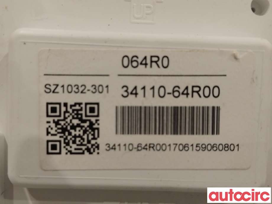 Instrumentpanel til Suzuki SX4 S-CROSS 2013-->> (Type II)  (SUZUKI|34100-64R90-000|34110-64R00)