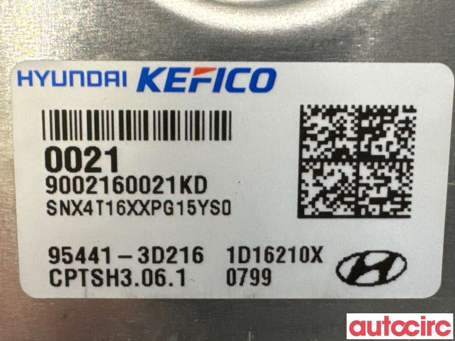 Styreenhet girkasse til Hyundai Tucson 2021-->>  (HYUNDAI|954403D216|1D16210X|95441-3D216)