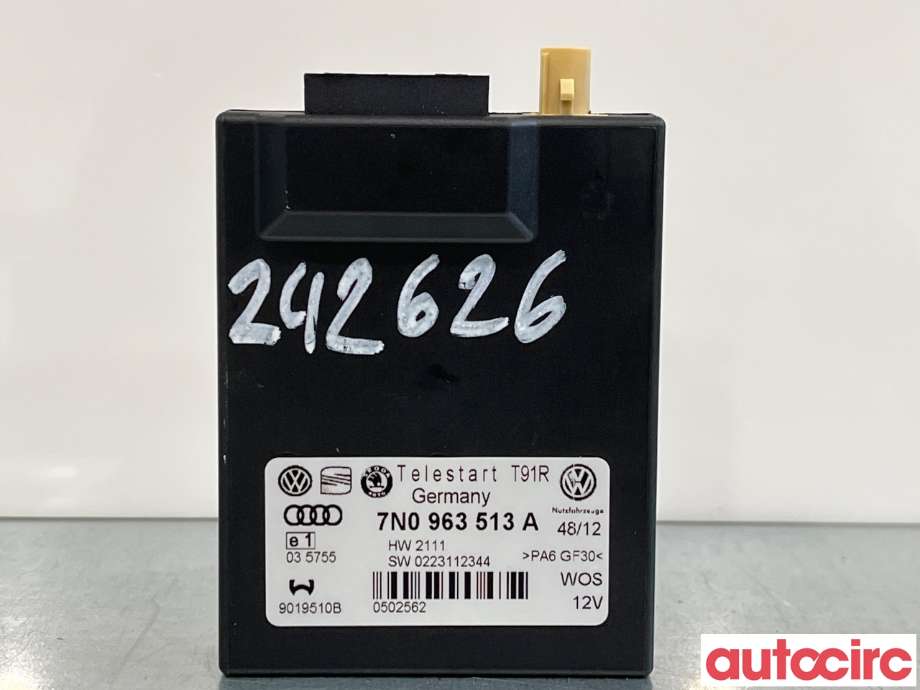 Styreenhet diverse til VW Tiguan 2011-2016 (Type I, Fase 2) (VOLKSWAGEN|7N0963513B|7N0963513A)