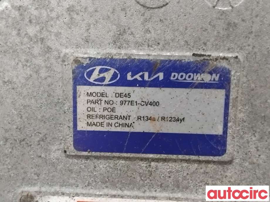 Aircondition kompressor til Kia EV6 2021-->>  (KIA|97729CV400|DE45|977E1-CV400)