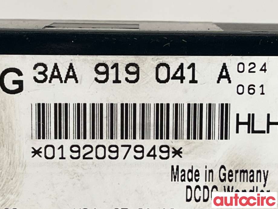 Styreenhet diverse til VW Tiguan 2011-2016 (Type I, Fase 2)  (VOLKSWAGEN|3AA919041A)