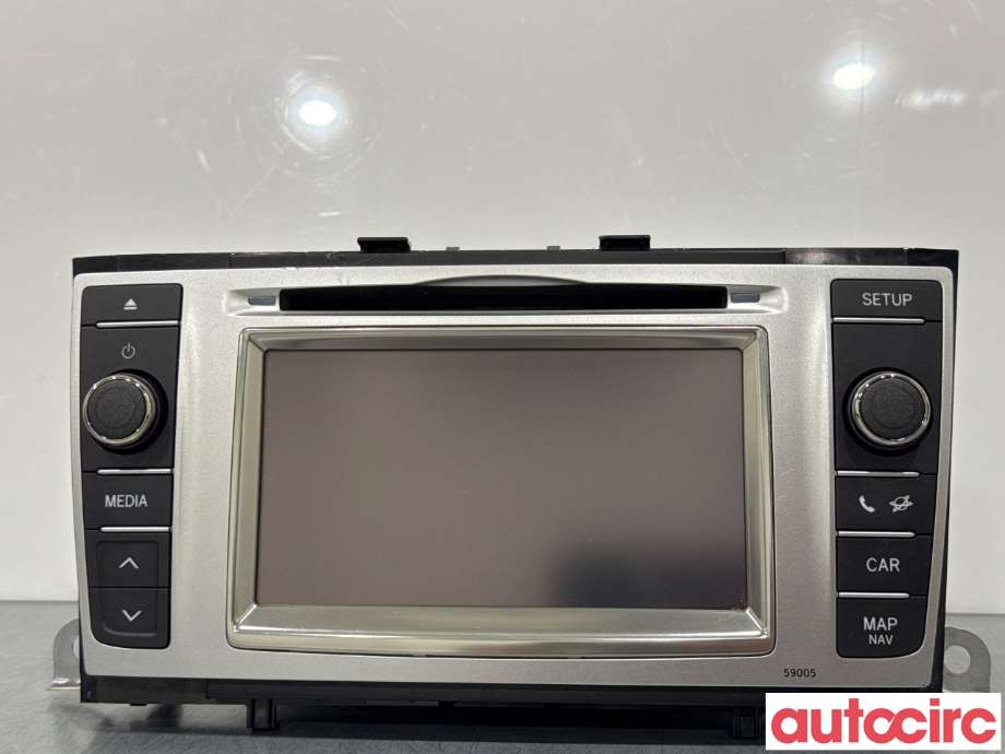 Bilstereo navigasjon til Toyota Avensis, 2009-2015 (Type III, Fase 1)  (TOYOTA|8614005010)