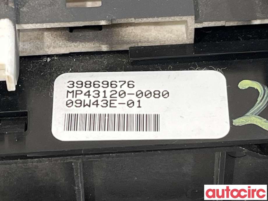 Bryter diverse til Volvo V70 2007-2013 (Type III, Fase 1) (VOLVO|39869676)