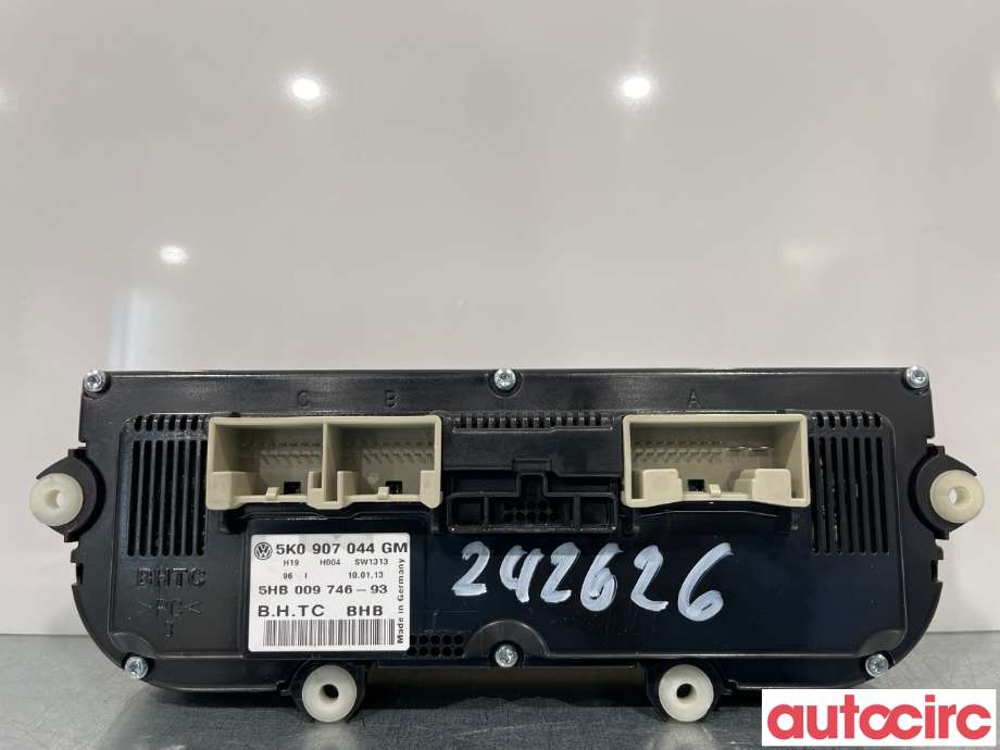 Varmeapparat betjening til VW Tiguan 2011-2016 (Type I, Fase 2)  (VOLKSWAGEN|5K0907044HD|5K0907044GM)