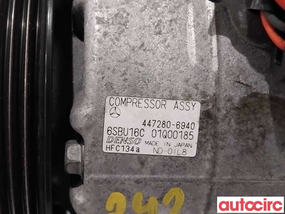 Aircondition kompressor til Mercedes ML 2011-2015 (Fase 1) (W166) (W166) (MERCEDES|A0032305911|447280-6940)