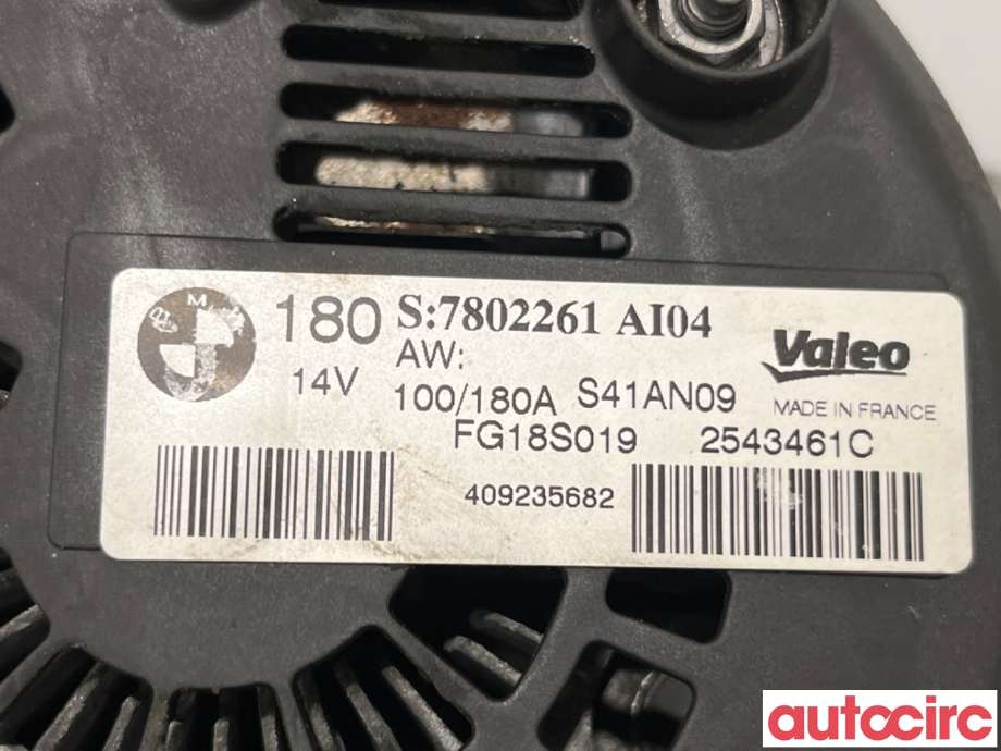 Dynamo til BMW 3-Serie 2005-2011 (E90/E91/E92/E93) (E90/E91/E92/E93) (BMW|12317802619|FG18S019|7802261)