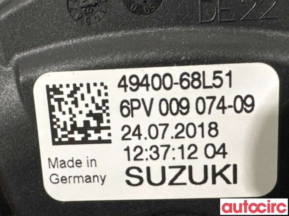 Pedal gass til Suzuki Vitara 2015-->> (Type IV)  (SUZUKI|49400-68L51|6PV009074-09)