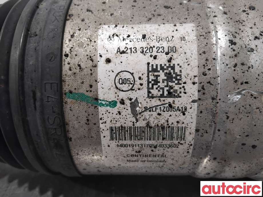 Fjær foran nivå luftpute/belg til Mercedes E-Klasse 2016-2023 (W213) (W213) (MERCEDES|A2133202401||A2133202300)