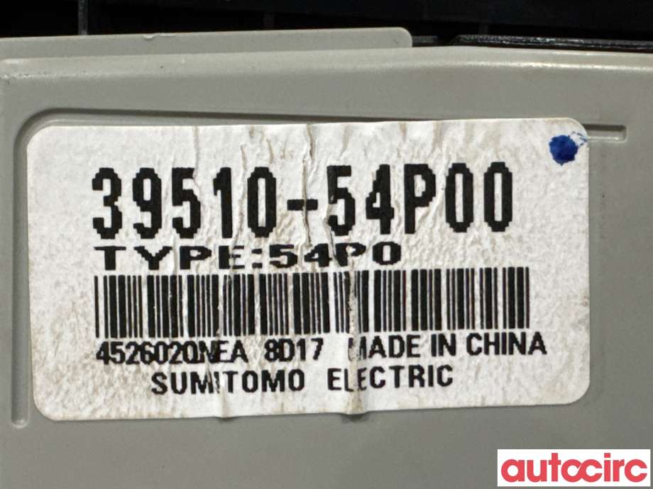 Varmeapparat betjening til Suzuki Vitara 2015-->> (Type IV)  (SUZUKI|39510-54P00-AQK||39510-54P00)