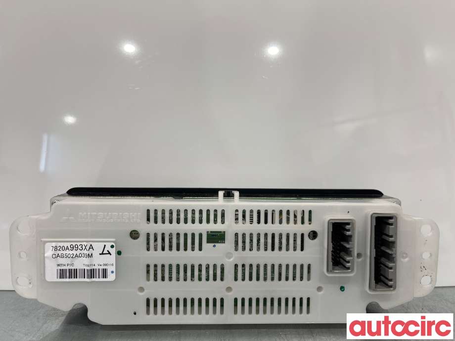 Varmeapparat betjening til Mitsubishi Outlander 2015-->> (Type III, Fase 2)  (MITSUBISHI|7820A993XA|CAB502A039M)