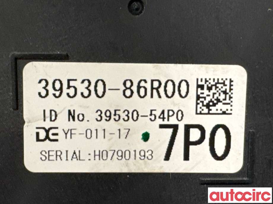 Styreenhet klima/aircondition til Suzuki Vitara 2015-->> (Type IV) (SUZUKI|39530-86R00|39530-54P0)