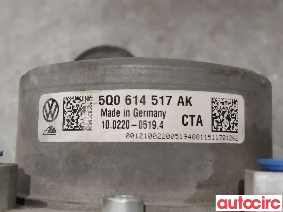 ABS sentral til VW e-Golf 2014-2017 (Fase 1)  (VOLKSWAGEN|5Q0614517AK|100915-43963|5Q0614517AL)