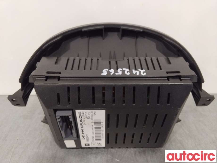 Multimedia display (MCU - Media Controller Unit) til Opel Antara 2007-2013  (OPEL|96858451|28107805|95407966)