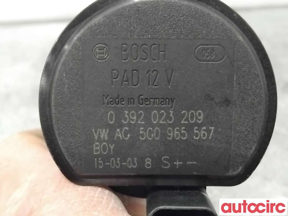 Sirkulasjonspumpe til VW e-Golf 2014-2017 (Fase 1)  (VOLKSWAGEN|2Q0965567A|0392023209|5G0965567)