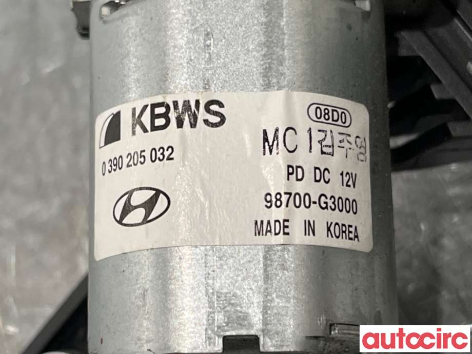 Viskermotor bakrute til Hyundai i30 2017-2020 (Type III)  (HYUNDAI|98700G3000|0390205032|98700-G3000)