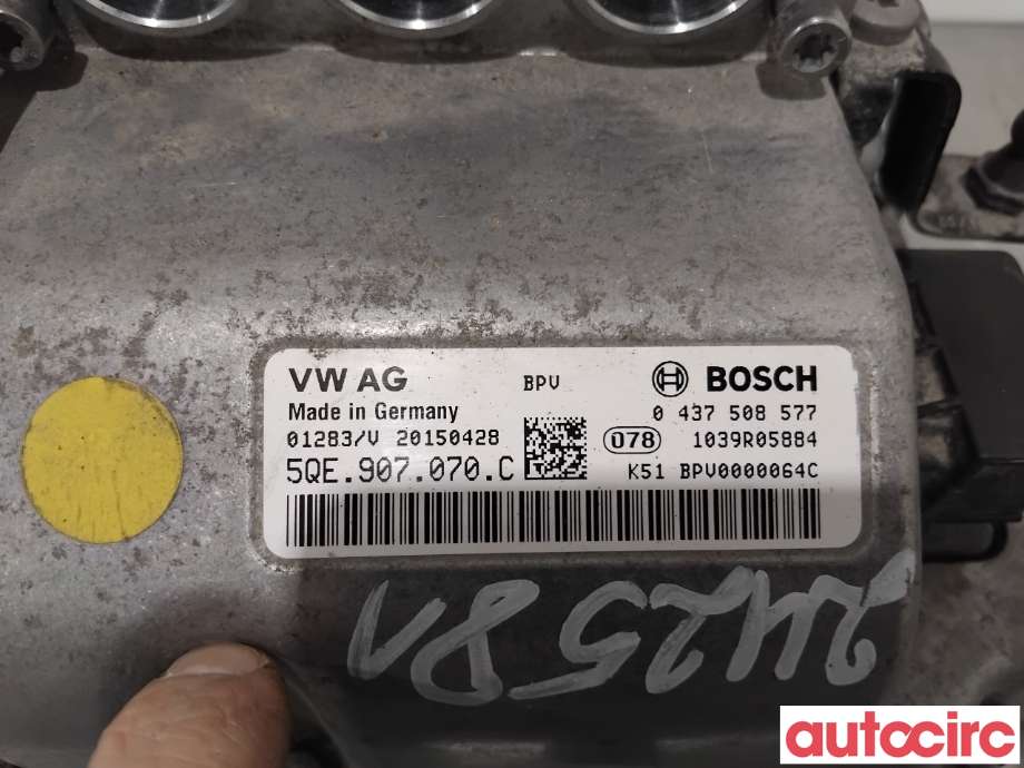 Inverter elbil til VW e-Golf 2014-2017 (Fase 1)  (VOLKSWAGEN|5QE907070H|0437508577|5QE907070C)
