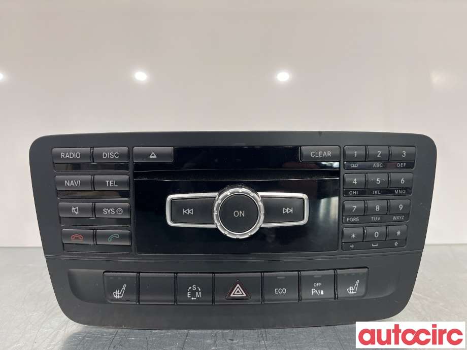 Bilstereo til Mercedes A-Klasse, 2012-2018 (W176) (W176) (MERCEDES|A2469006810)