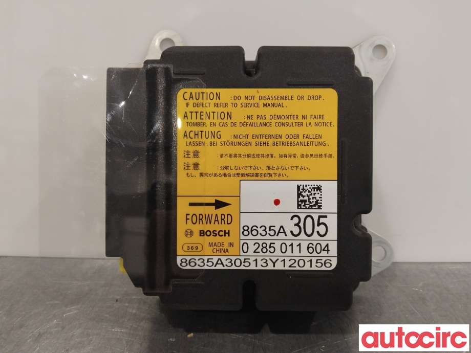 Airbag elektronikk til Mitsubishi Outlander 2012-2015 (Type III, Fase 1) (MITSUBISHI|8635A305)