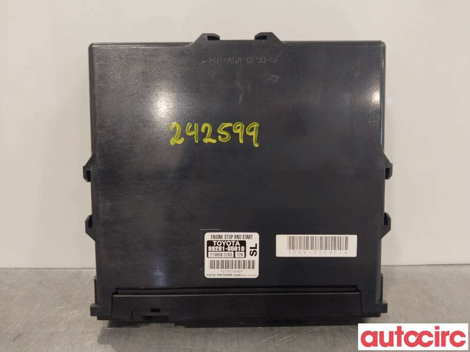 Styreenhet diverse til Toyota Avensis, 2015-2019 (Type III, Fase 2)  (TOYOTA|8926105010)