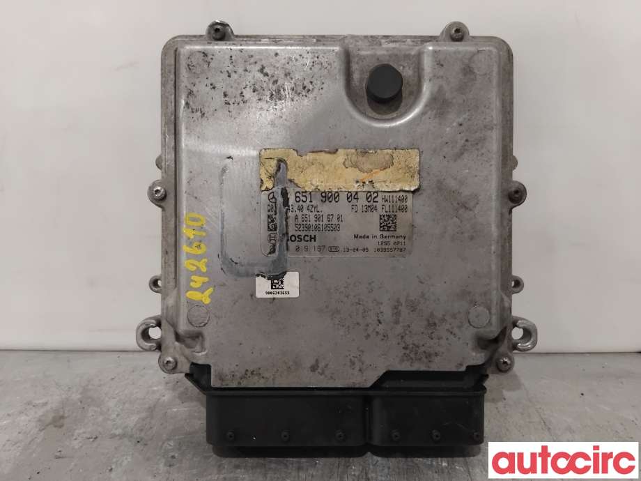 Styreenhet motor til Mercedes ML, 2011-2015 (Fase 1) (W166) (W166) (MERCEDES|A6519000402)