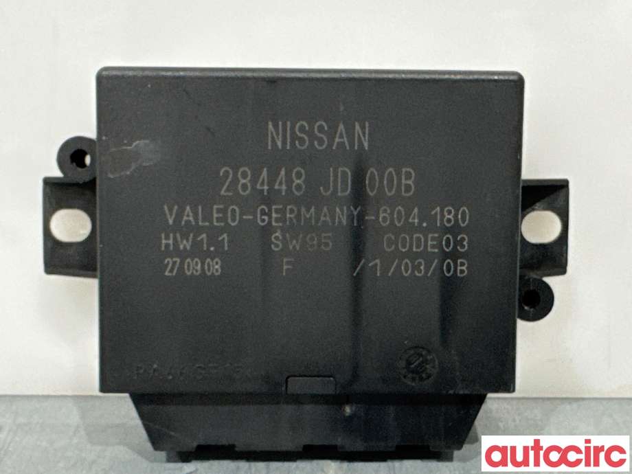 Styreenhet parkering til Nissan Qashqai, 2007-2010 (Type I, Fase 1)  (NISSAN|28448JD00B)